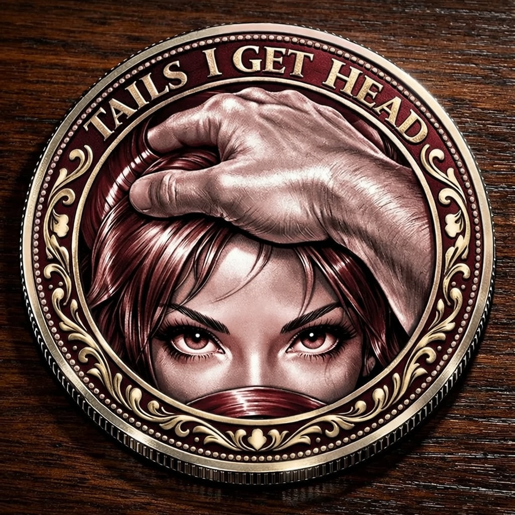 ๐นEarly Valentine Sale 60% OFF -โค๏ธHeads I Get Tail / Tails I Get Head Commemorative Coin