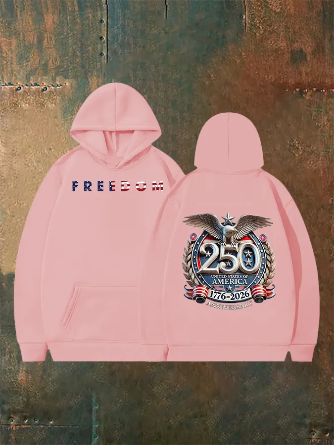 Unisex American 250th Print Hoodie