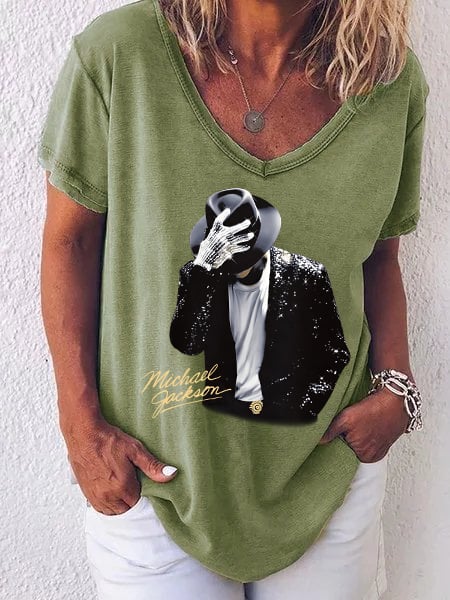 Women's Fun Character Print T-Shirt