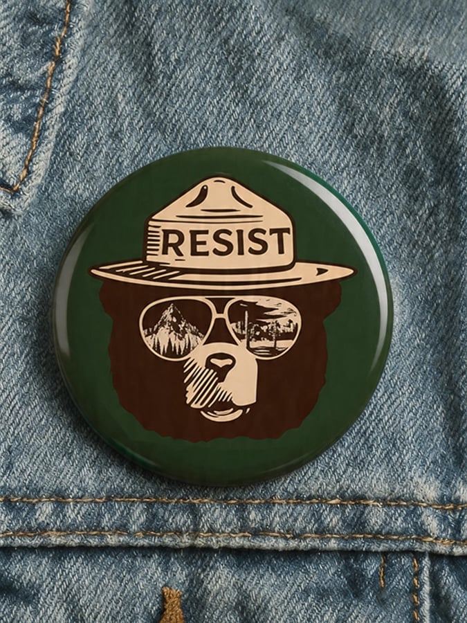 🔥Buy 3 Get 15% Off🔥Resistance To Save The Forest Service Brooch
