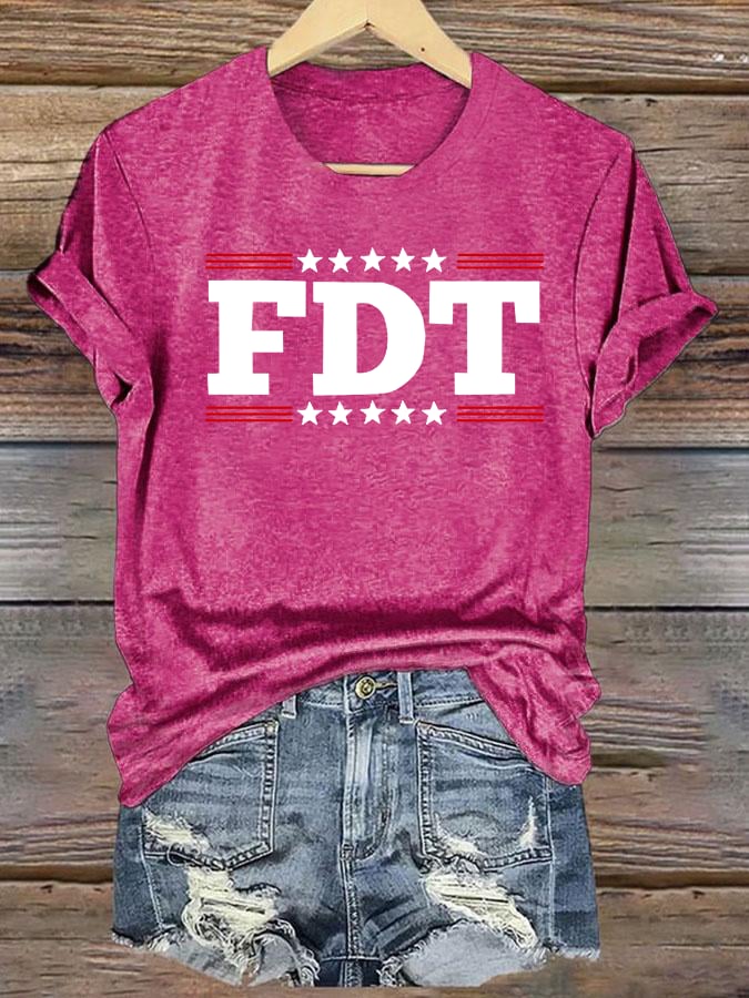🔥Buy 3 Get 15% Off🔥Women's FDT Print T-Shirt