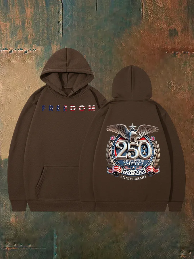 Unisex American 250th Print Hoodie