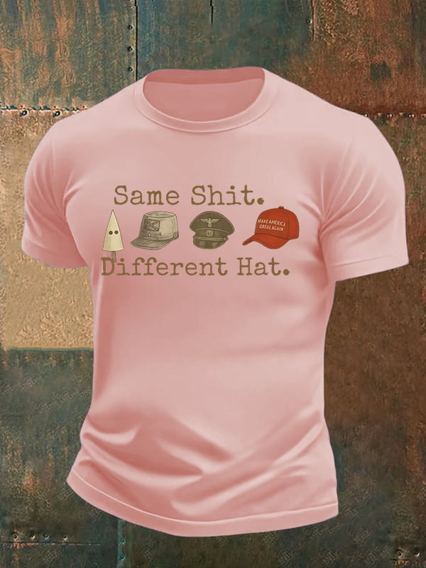 🔥Buy 3 Get 15% Off🔥Men's Same shit Different costume Print T-Shirt