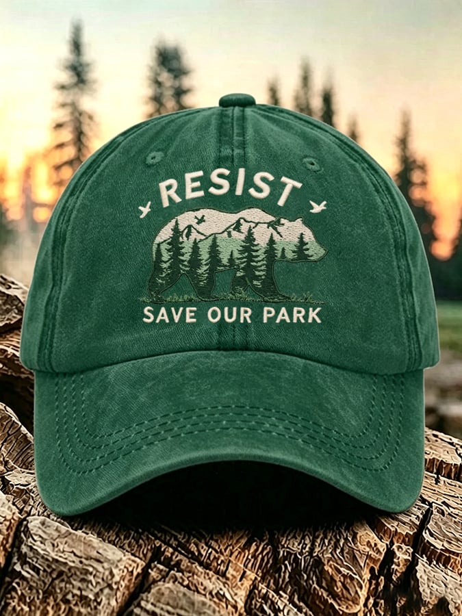 🔥Buy 3 Get 15% Off🔥Unisex National Park Resist Bear Hat