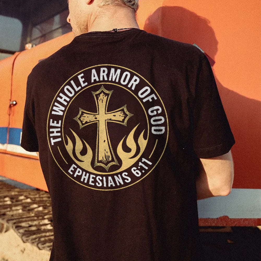 The Whole Armor Of God Printed Men's T-shirt