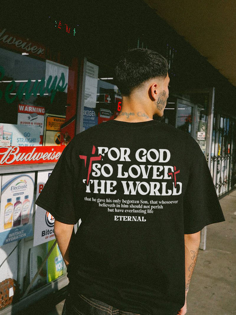 Loved By God Printed Men's T-shirt