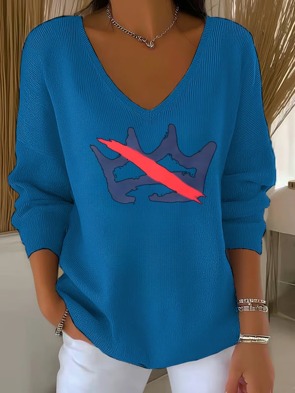 🔥Buy 3 Get 15% Off🔥Women's America has no kings print Sweatshirt