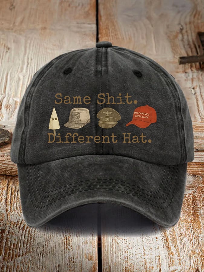 🔥Buy 3 Get 15% Off🔥Unisex Same shit Different costume Print Hat
