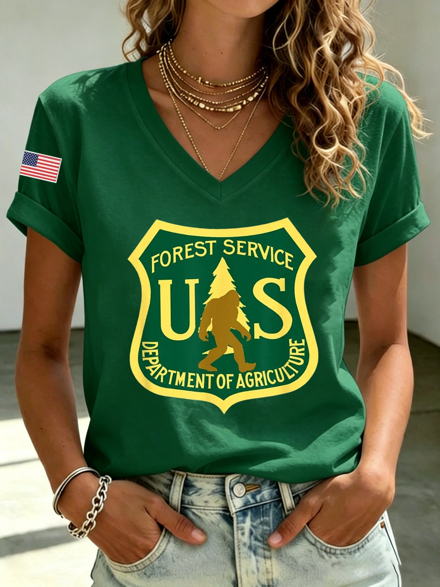 Women's Forest Service Short-Sleeve T-Shirt