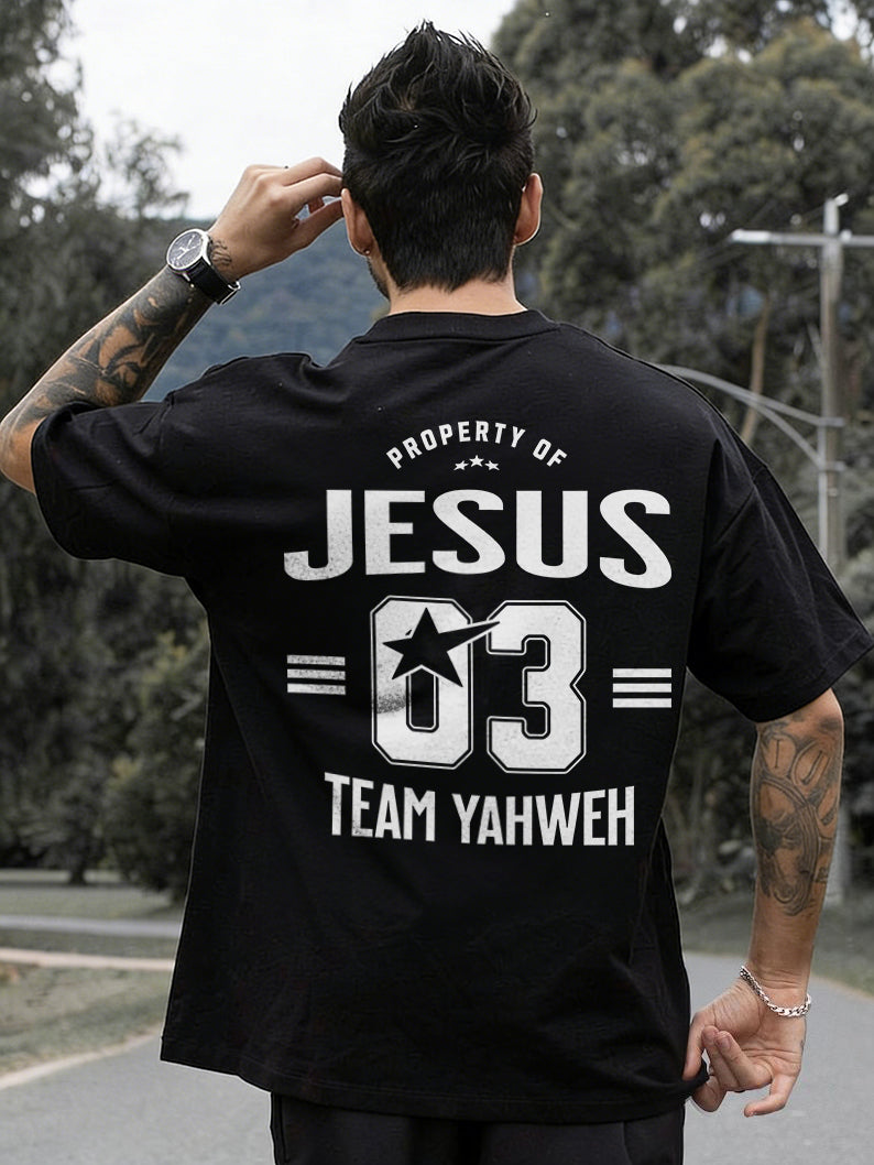 Jesus Team Printed Men's T-shirt