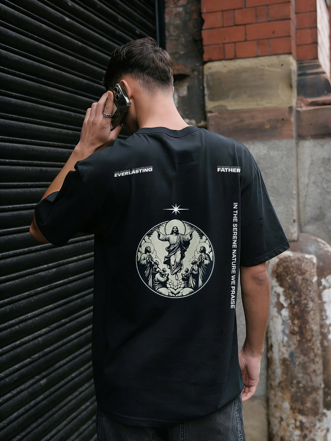 Father Eternal Printed Men's T-shirt