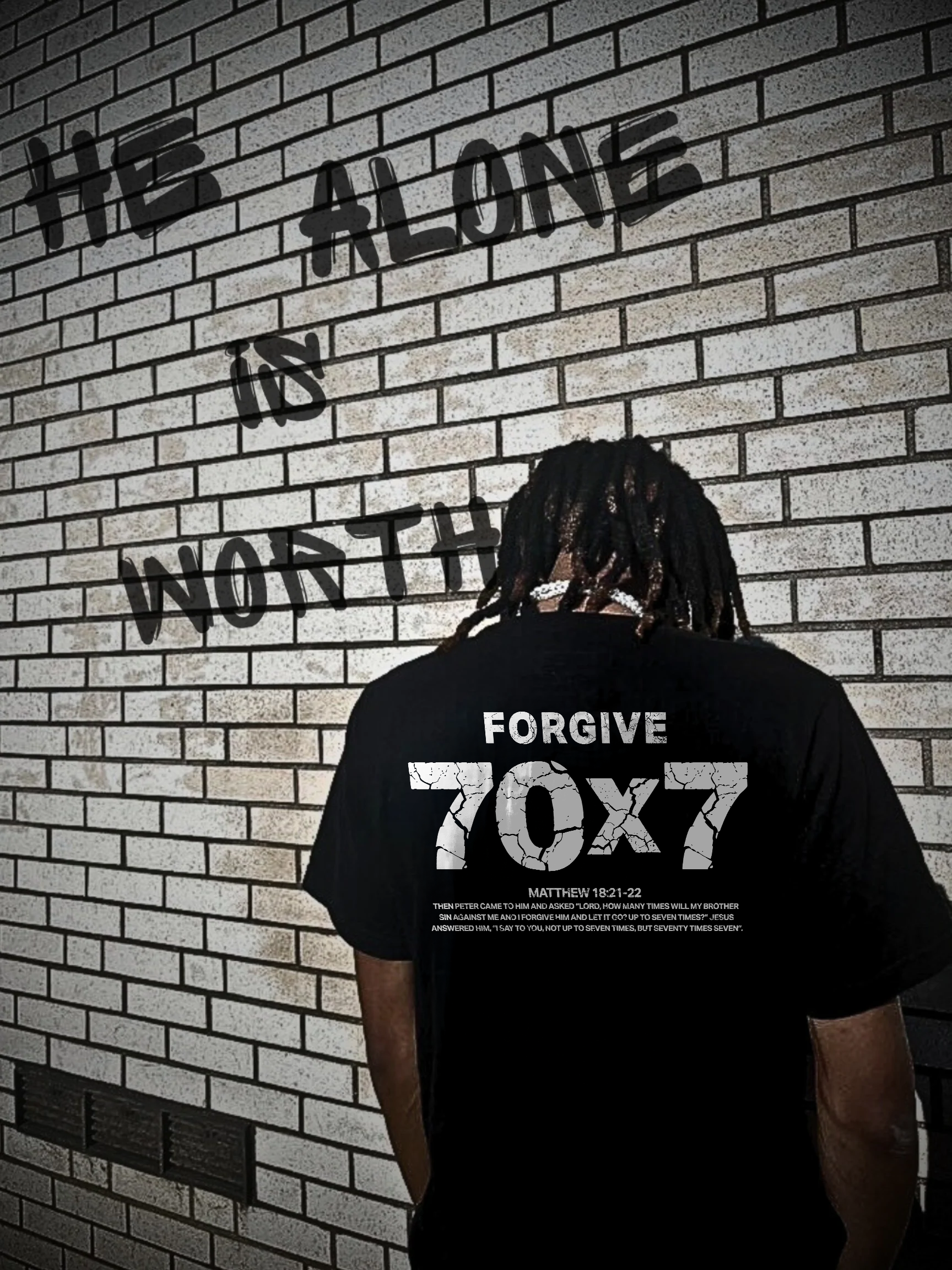 Forgive 70 x 7 Printed Men's T-shirt
