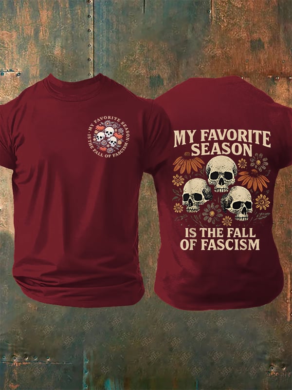Men's MY FAVORITE SEASON Print T-shirt