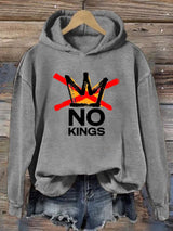 🔥Buy 3 Get 15% Off Women's  America has No Kings Printed Casual Hoodies