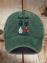 🔥Buy 3 Get 15% Off🔥Unisex  Same shit Different costume Print  Hat