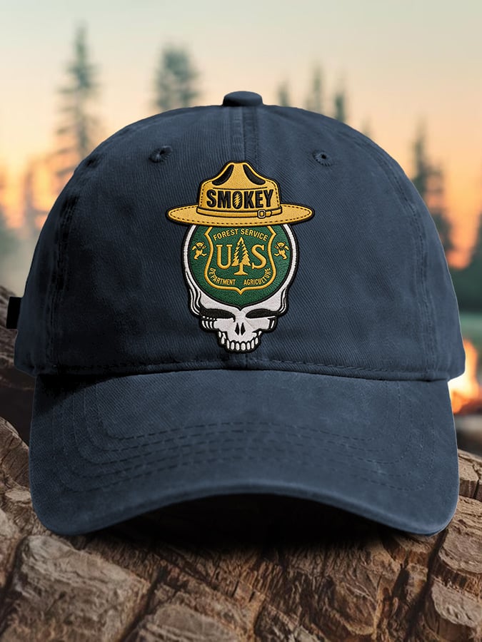 🔥Buy 3 Get 15% Off🔥Retro Resist Save The Forest Service Print Baseball Cap
