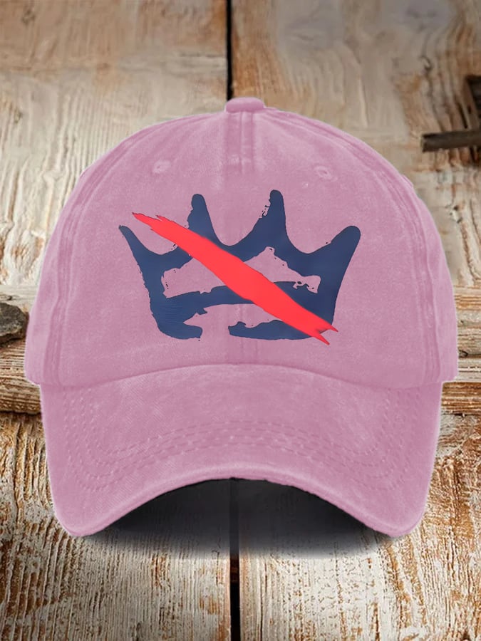 Unisex  America has no kings Printed Casual  Hat