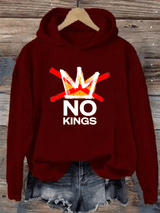 🔥Buy 3 Get 15% Off Women's  America has No Kings Printed Casual Hoodies
