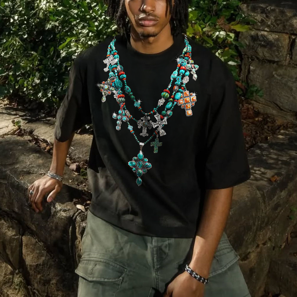 GENESIS CHAIN Printed Men's T-shirt