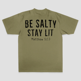 Be Salty Stay Lit Printed Men's T-shirt