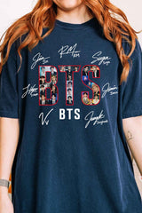 BTS Signature Print Tee