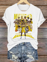 🔥Buy 3 Get 15% Off🔥Women's  Michigan Wolverines Basketball 2025 2026 Shirt