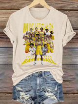 🔥Buy 3 Get 15% Off🔥Women's  Michigan Wolverines Basketball 2025 2026 Shirt