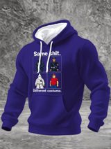 🔥Buy 3 Get 15% Off🔥Men's  Same shit Different costume Print Hoodie