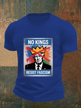 Men's   NO KINGS RESIST FASCISM T-shirt