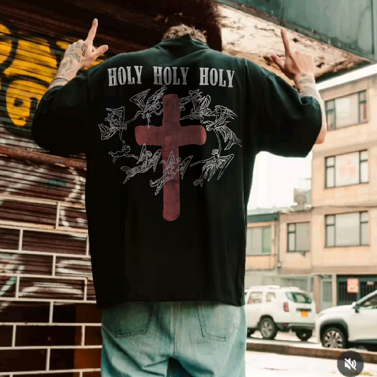 Holy Holy Holy Printed Men's T-shirt