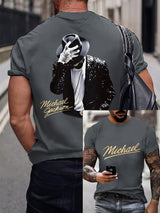 Men's Fun Character Print T-Shirt