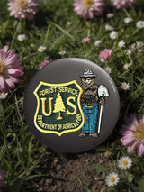 🔥Buy 3 Get 15% Off🔥Unisex Retro Save The Forest Service Pin-Back Button