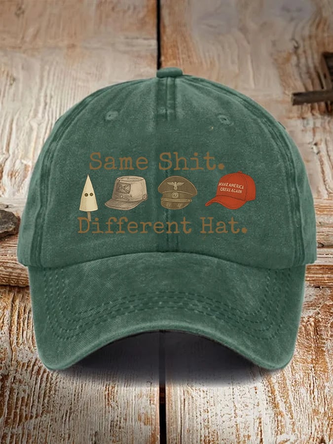 🔥Buy 3 Get 15% Off🔥Unisex  Same shit Different costume Print  Hat