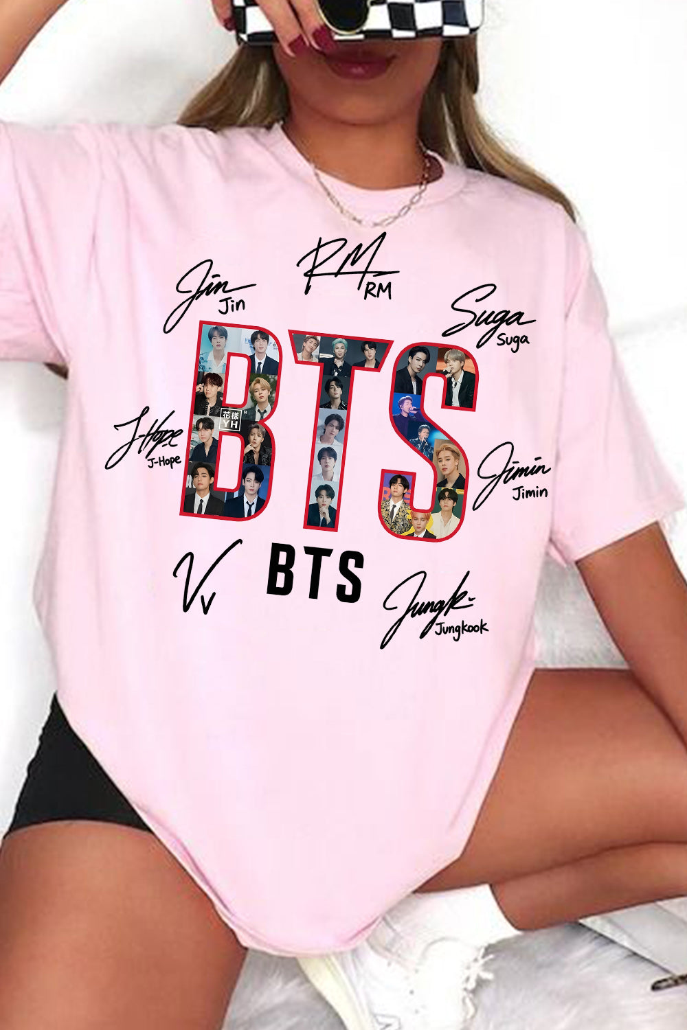 BTS Signature Print Tee