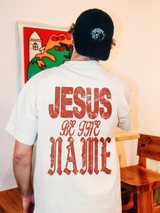 Jesus Be The Name Printed Men's T-shirt