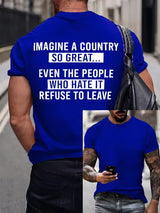 Men's IMAGINE A COUNTRY T-Shirt
