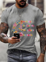 🔥Buy 3 Get 15% Off🔥Men's stylish casual FDT Reject King Tiger printed  T-shirt