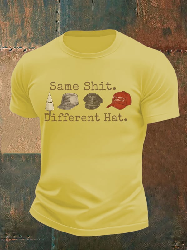 🔥Buy 3 Get 15% Off🔥Men's  Same shit Different costume Print T-Shirt