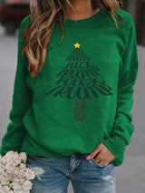 🔥Buy 3 Get 15% Off🔥Women's  Funny Christmas Tree With fdt   Sweatshirt