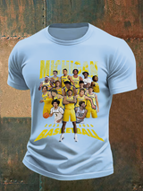 🔥Buy 3 Get 15% Off🔥Michigan Wolverines Basketball 2025 2026 Shirt