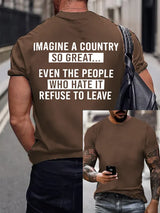 Men's IMAGINE A COUNTRY T-Shirt