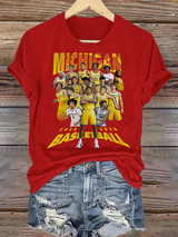 🔥Buy 3 Get 15% Off🔥Women's  Michigan Wolverines Basketball 2025 2026 Shirt