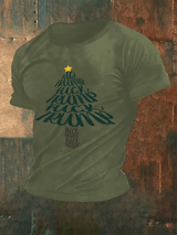 🔥Buy 3 Get 15% Off🔥Men's  Funny Christmas Tree With fdt T-Shirt