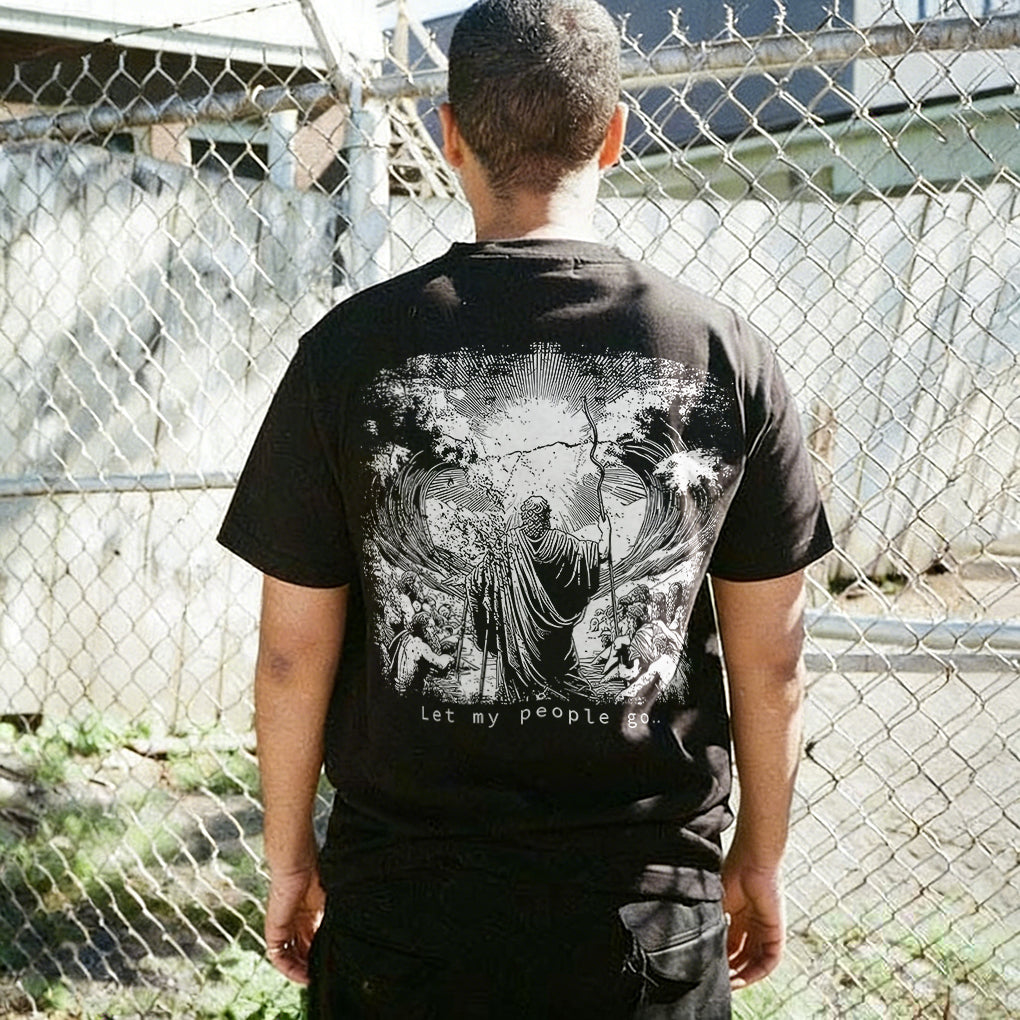Let My People Go Printed Men's T-shirt
