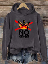 🔥Buy 3 Get 15% Off Women's  America has No Kings Printed Casual Hoodies