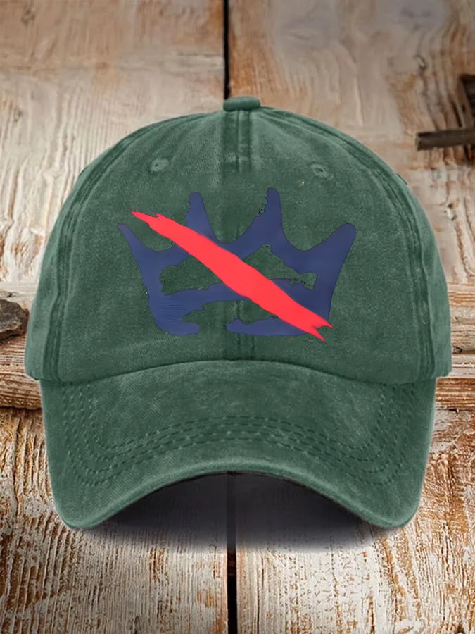Unisex  America has no kings Printed Casual  Hat