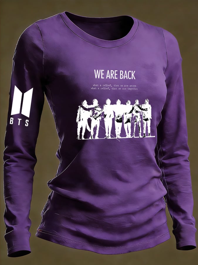 Women's Retro Leisure  Print Shirt