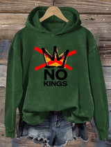 🔥Buy 3 Get 15% Off Women's  America has No Kings Printed Casual Hoodies