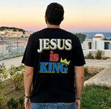 Jesus Is King Printed Men's T-shirt