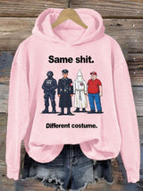 🔥Buy 3 Get 15% Off🔥Women's  Same shit Different costume  Print  Hoodie